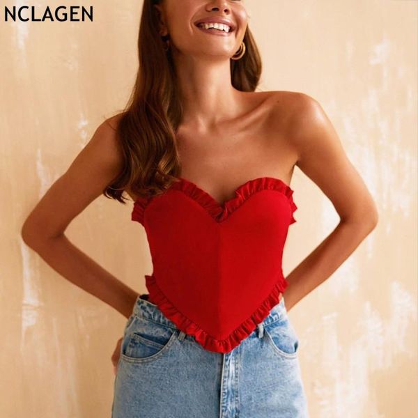 lovely heart ruched patchwork backless cross bandage padded corset tube tank women 2 layers strapless camis bodycon women's tanks &, White
lovely heart ruched patchwork backless cross bandage padded corset tube tank women 2 layers strapless camis bodycon women's tanks &, White