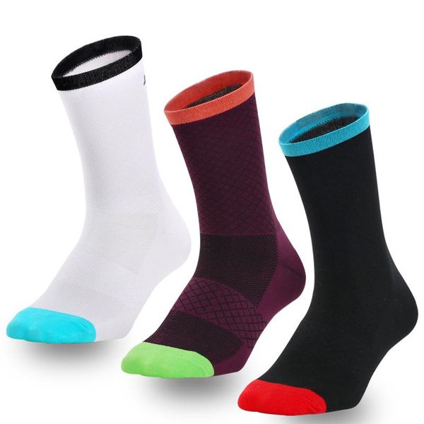men's socks professional racing cycling breathable road bicycle outdoor running sports basketball, Black
men's socks professional racing cycling breathable road bicycle outdoor running sports basketball, Black