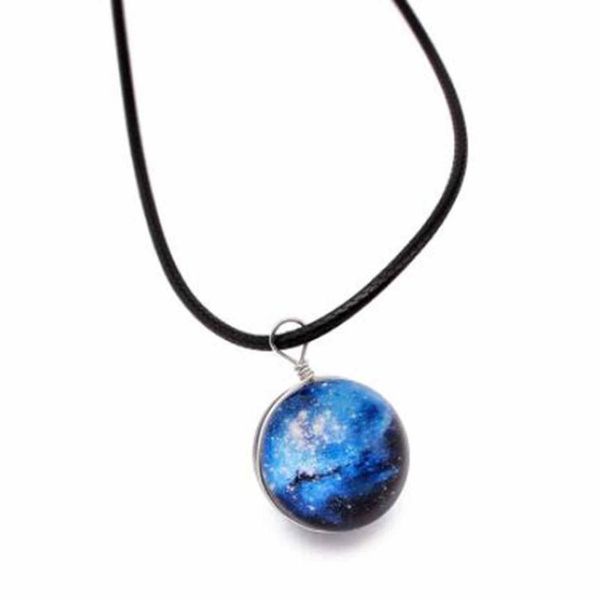 pendant necklaces genboli transparent glass ball necklace gift jewelry handmade fantasy sky universe glow in the dark, Silver
pendant necklaces genboli transparent glass ball necklace gift jewelry handmade fantasy sky universe glow in the dark, Silver