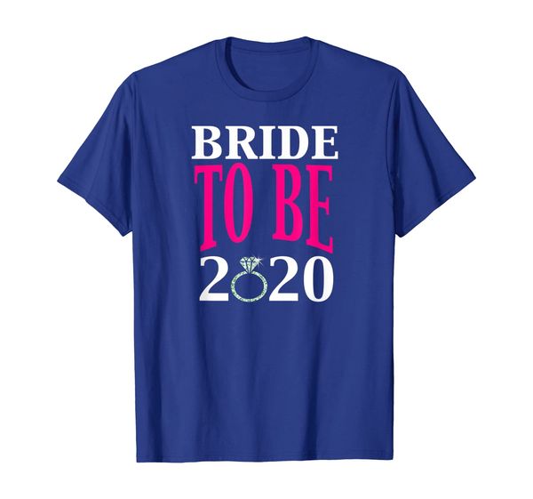 bride to be 2020 getting married engagement fiance t-shirt, White;black
bride to be 2020 getting married engagement fiance t-shirt, White;black