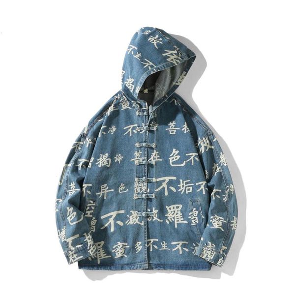 men's jackets mrgoldenbowl autumn and winter denim jacket long-loose text printing single breasted chinese style men, Black;brown
men's jackets mrgoldenbowl autumn and winter denim jacket long-loose text printing single breasted chinese style men, Black;brown