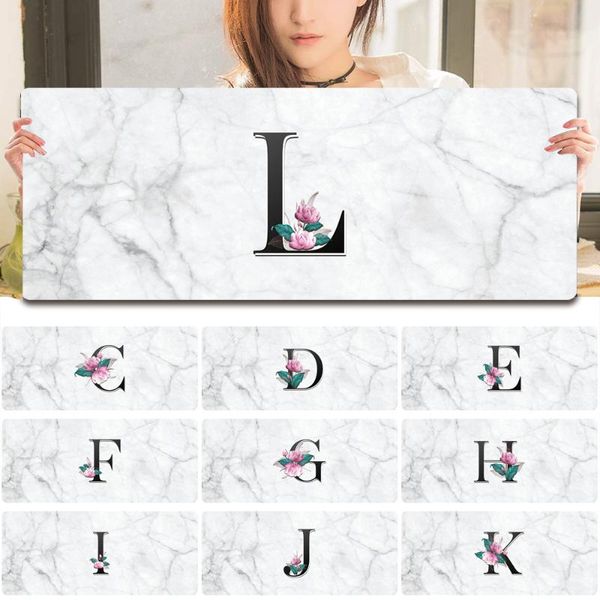 mouse pads & wrist rests smooth large computer mausepad pu leather gaming pad waterproof white marble letter pattern office desk mat
mouse pads & wrist rests smooth large computer mausepad pu leather gaming pad waterproof white marble letter pattern office desk mat