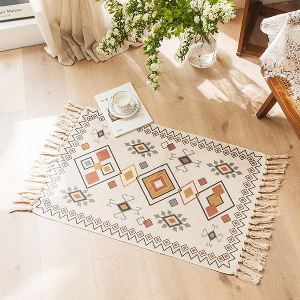 carpets nordic style cotton and linen tassel floor mats simple geometric pattern home bedside carpet living room comfortable soft
carpets nordic style cotton and linen tassel floor mats simple geometric pattern home bedside carpet living room comfortable soft