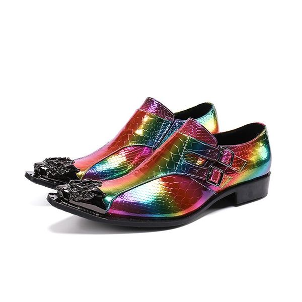 mixed colors mens patent leather loafers black dragon matel pointed toe men dress shoes buckle strap fashion spring suit
mixed colors mens patent leather loafers black dragon matel pointed toe men dress shoes buckle strap fashion spring suit