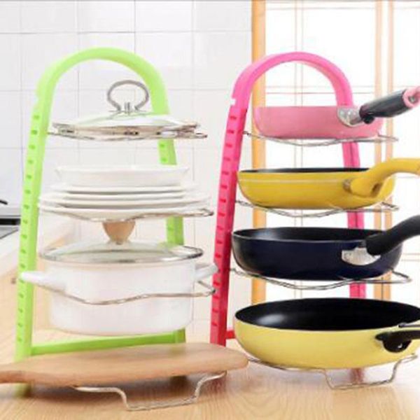 kitchen storage & organization 2021 multi-functional multilayer pot pan cover stand holder adjustable rack shelves tool 8
kitchen storage & organization 2021 multi-functional multilayer pot pan cover stand holder adjustable rack shelves tool 8