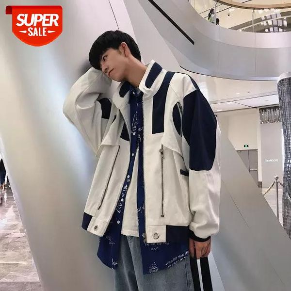 2019 men's fashion casual coats streetwear brand outerwear bomber white jacket loose youth popular windbreaker plus size -2xl #wz1n, White;black
2019 men's fashion casual coats streetwear brand outerwear bomber white jacket loose youth popular windbreaker plus size -2xl #wz1n, White;black