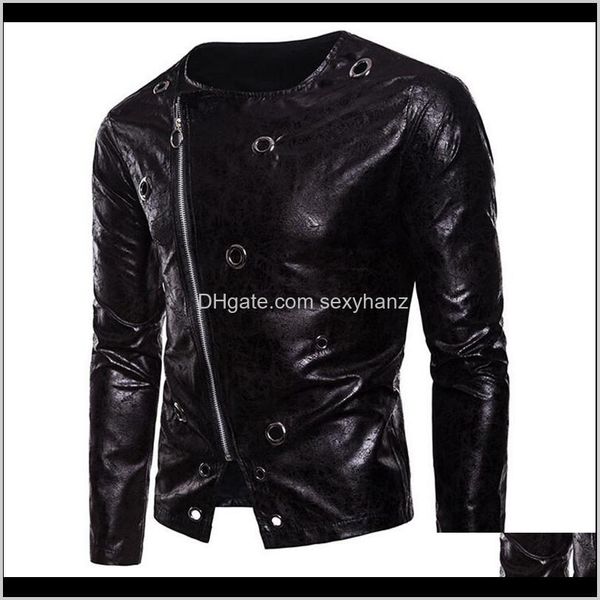 jackets outerwear & coats clothing apparel drop delivery 2021 mens pu coat motorcycle slim biker outwear side zipper punk fashion leather, Black;brown
jackets outerwear & coats clothing apparel drop delivery 2021 mens pu coat motorcycle slim biker outwear side zipper punk fashion leather, Black;brown