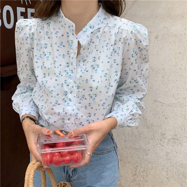 women's blouses & shirts hzirip korean summer gentle floral white long-sleeved ladies shirt 2021 casual elegant single-breasted top
women's blouses & shirts hzirip korean summer gentle floral white long-sleeved ladies shirt 2021 casual elegant single-breasted top