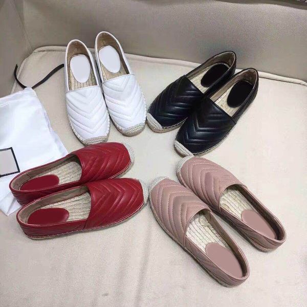 2021 luxury designer casual shoes women summer platform loafer ladies leather flat espadrilles with box q-59, Black
2021 luxury designer casual shoes women summer platform loafer ladies leather flat espadrilles with box q-59, Black