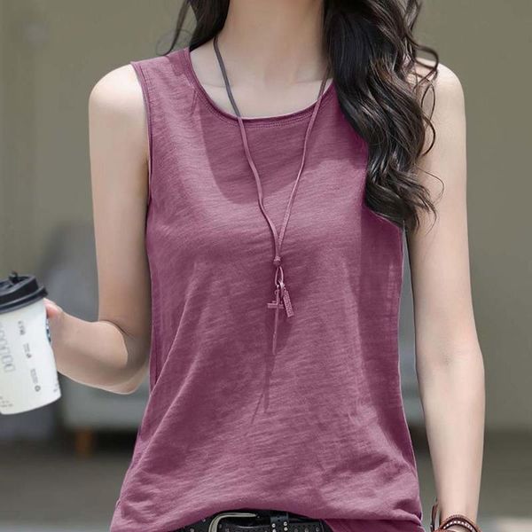 women's t-shirt plus size s-4xl loose sleeveless t-shirts summer fashion o neck lady streetwear korean style tee wdc7384, White
women's t-shirt plus size s-4xl loose sleeveless t-shirts summer fashion o neck lady streetwear korean style tee wdc7384, White