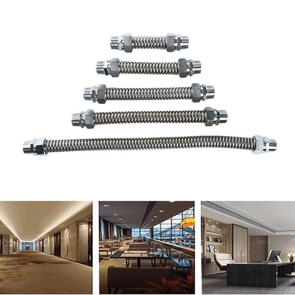 kitchen faucets water hose accessories stainless steel thickened heat-resistant central air conditioning special bellows metal connection pi
kitchen faucets water hose accessories stainless steel thickened heat-resistant central air conditioning special bellows metal connection pi