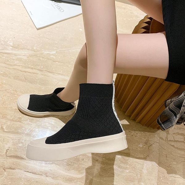 boots white black sock ankle women autumn winter round toe platform shoes sneakers woman fashion motorcycle botas mujer
boots white black sock ankle women autumn winter round toe platform shoes sneakers woman fashion motorcycle botas mujer