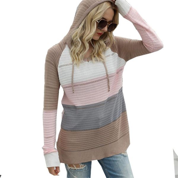 women's sweaters winter harajuku fashion pullover female ladies cotton three-color stitching long-sleeved casual hooded sweater, White;black
women's sweaters winter harajuku fashion pullover female ladies cotton three-color stitching long-sleeved casual hooded sweater, White;black