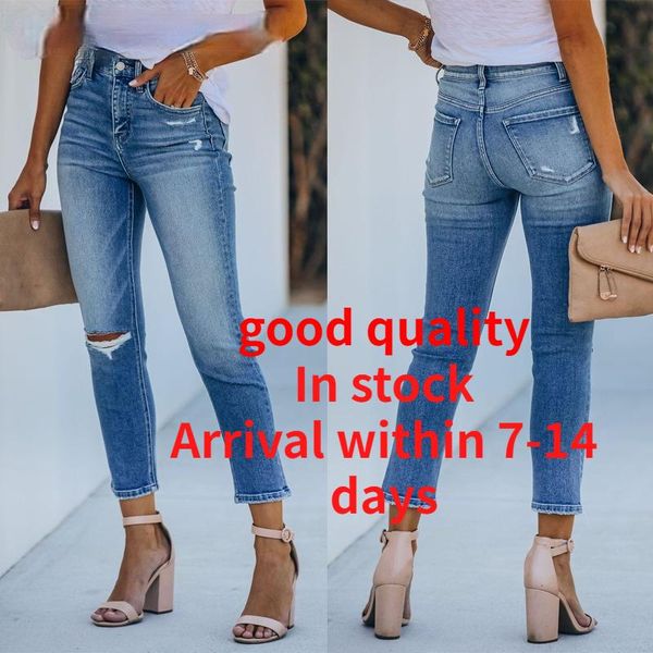 women's jeans summer ripped mandylandy mid-rise skinny old denim pants pencil casual, Blue
women's jeans summer ripped mandylandy mid-rise skinny old denim pants pencil casual, Blue