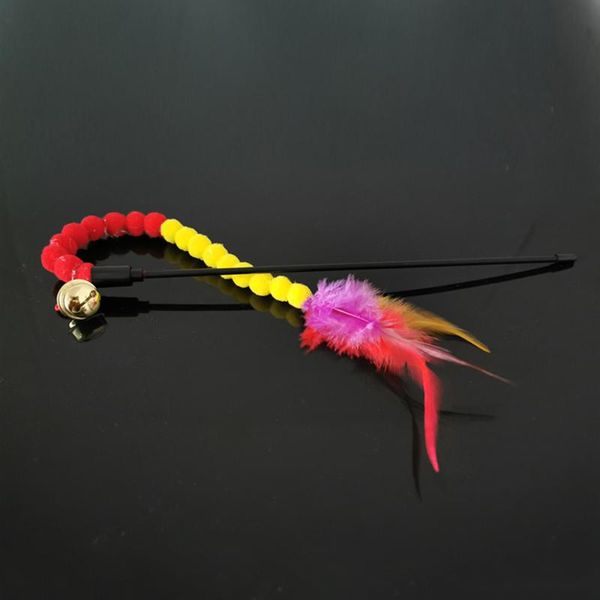 cat toys bell amuse interactive teasing stick teaser feather pet supplies playing colorful ball throwing funny
cat toys bell amuse interactive teasing stick teaser feather pet supplies playing colorful ball throwing funny