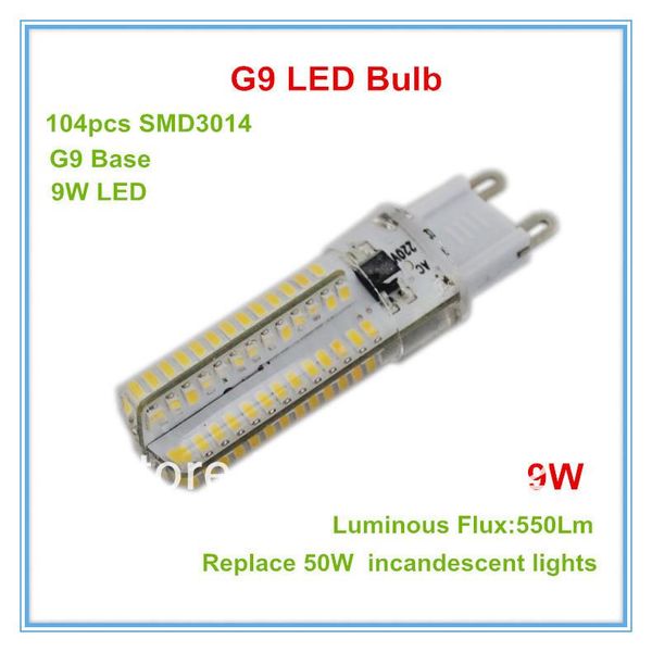 bulbs 4pcs g9 led 9w 3014smd bulb corn lamp 104led 700lm warm white non-polar lamps high lumen
bulbs 4pcs g9 led 9w 3014smd bulb corn lamp 104led 700lm warm white non-polar lamps high lumen