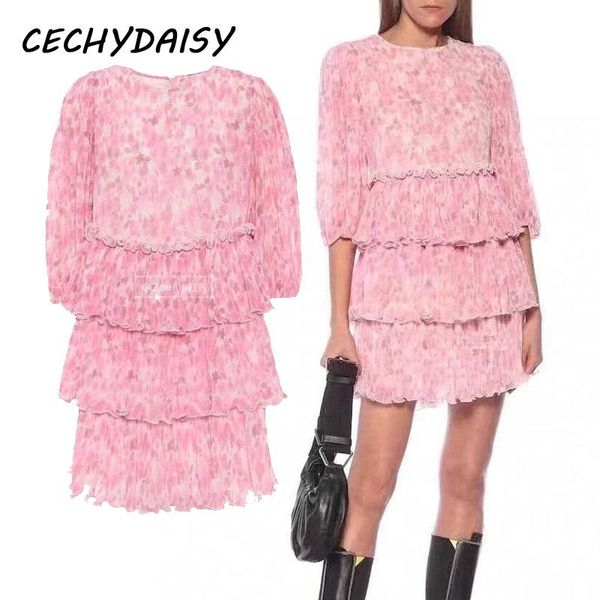 high street pink floral printed mini dress 2021 summer fashion designer brand e girl ruffles chifon ruched party night dresses casual, Black;gray
high street pink floral printed mini dress 2021 summer fashion designer brand e girl ruffles chifon ruched party night dresses casual, Black;gray