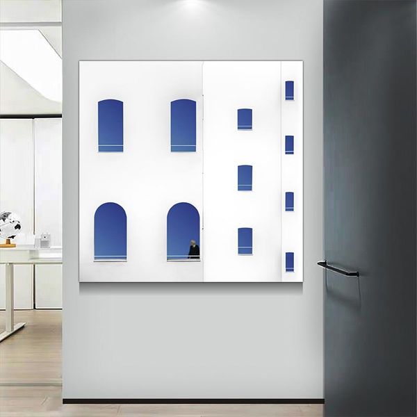 paintings modern, light luxury style, blue architectural poster, designer model room, art mural, club canvas painting, square 50x50cm
paintings modern, light luxury style, blue architectural poster, designer model room, art mural, club canvas painting, square 50x50cm