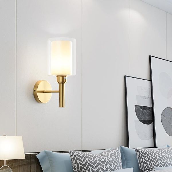 wall lamp postmodern all copper light luxury simple bedroom bedside living room nordic creative personality lights
wall lamp postmodern all copper light luxury simple bedroom bedside living room nordic creative personality lights