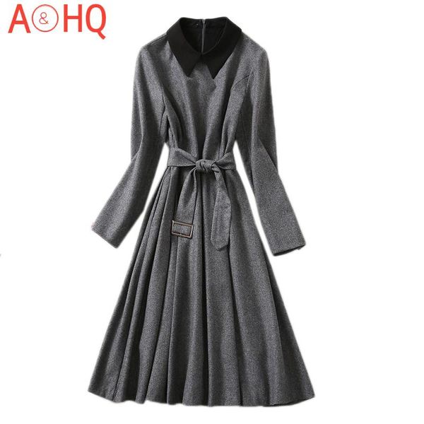 casual dresses kate middleton autumn winter women's black lapel stitching elegant belt slim party fashion dress, Black;gray
casual dresses kate middleton autumn winter women's black lapel stitching elegant belt slim party fashion dress, Black;gray