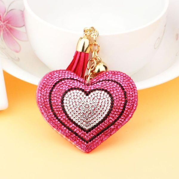 keychains 2021 fashion heart keychain female cute key chains covers the rhine stone mosaic leather fringed cap gift tz138, Silver
keychains 2021 fashion heart keychain female cute key chains covers the rhine stone mosaic leather fringed cap gift tz138, Silver