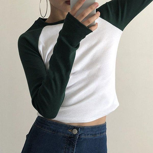 yoga outfit women t-shirt cotton long-sleeved spring autumn high-waist short bottoming shirt slimming color matching tight o-neck top
yoga outfit women t-shirt cotton long-sleeved spring autumn high-waist short bottoming shirt slimming color matching tight o-neck top