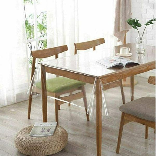 table cloth kitchen heat insulation anti oil el clear pvc heavy duty home dining room wedding protector rectangle waterproof
table cloth kitchen heat insulation anti oil el clear pvc heavy duty home dining room wedding protector rectangle waterproof