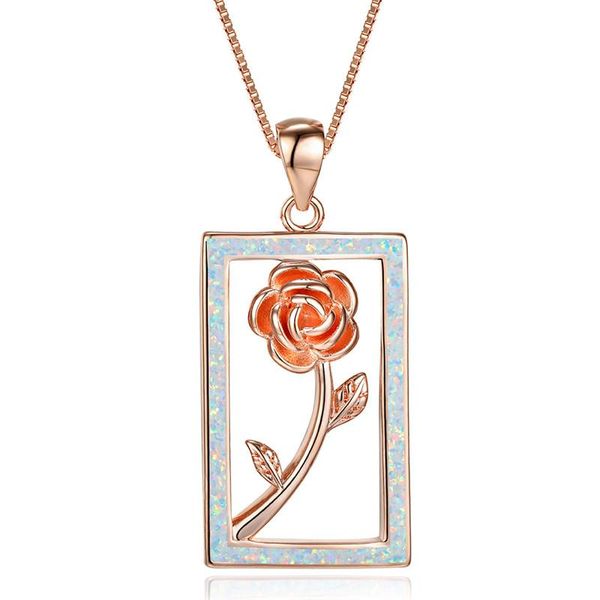 pendant necklaces vintage female flower necklace rose gold silver color chain elegant white blue opal wedding for women
pendant necklaces vintage female flower necklace rose gold silver color chain elegant white blue opal wedding for women