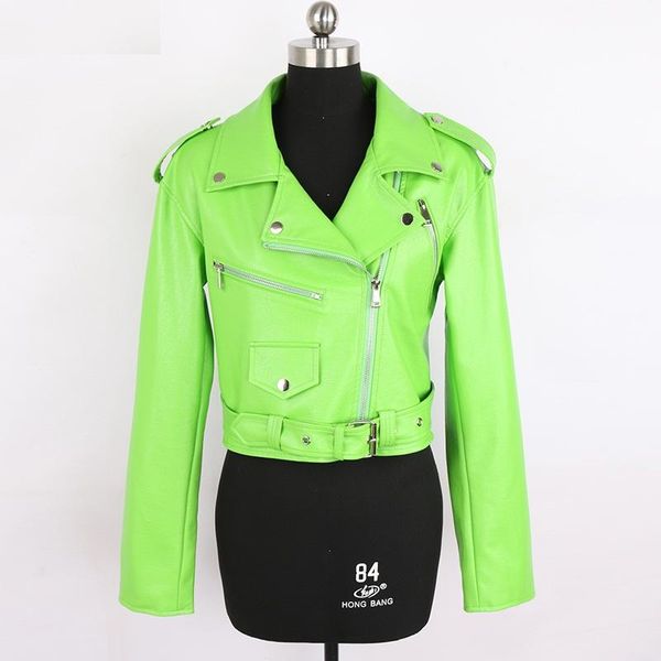 women's leather & faux grasses green jacket motobike motobycle chic coat women punk music show costumes stage tv, Black
women's leather & faux grasses green jacket motobike motobycle chic coat women punk music show costumes stage tv, Black