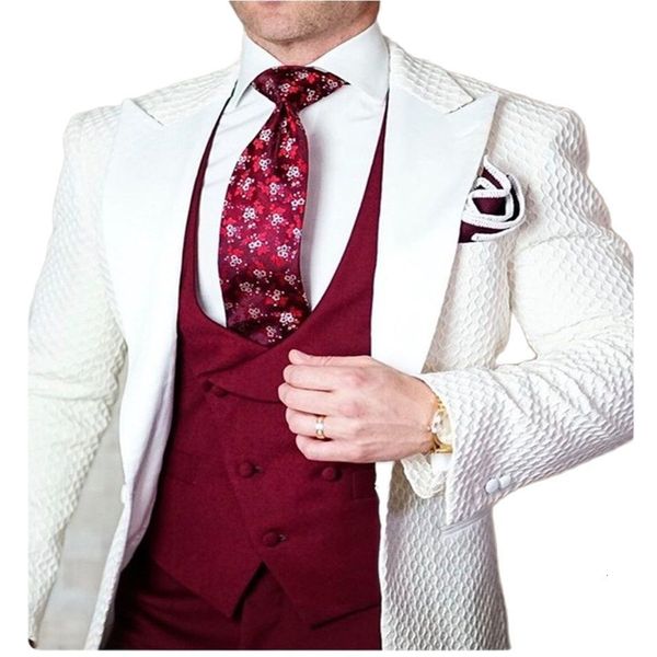 men's suits & blazers elegant design marks thin fitting men's suit three pieces white homme prom tuxedo groom suits for the weddin, White;black
men's suits & blazers elegant design marks thin fitting men's suit three pieces white homme prom tuxedo groom suits for the weddin, White;black