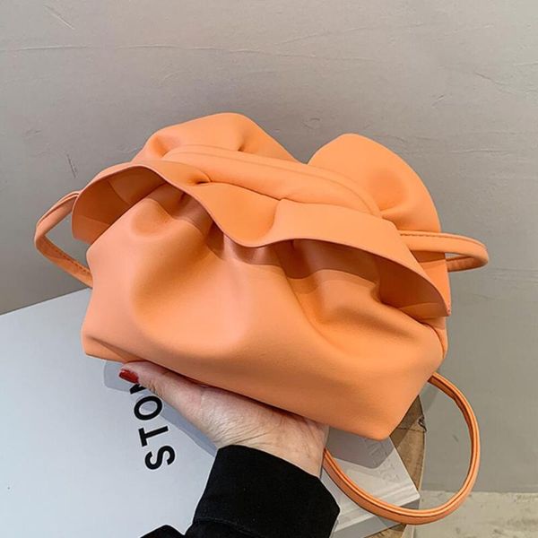 shoulder bags pleated crossbody bag 2021 summer soft pu leather women's designer handbag messenger
shoulder bags pleated crossbody bag 2021 summer soft pu leather women's designer handbag messenger
