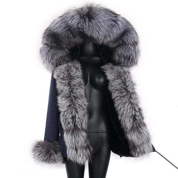 women's fur & faux 2021 women real coat winter jackets thick warm parka outwear natural streetwear, Black
women's fur & faux 2021 women real coat winter jackets thick warm parka outwear natural streetwear, Black