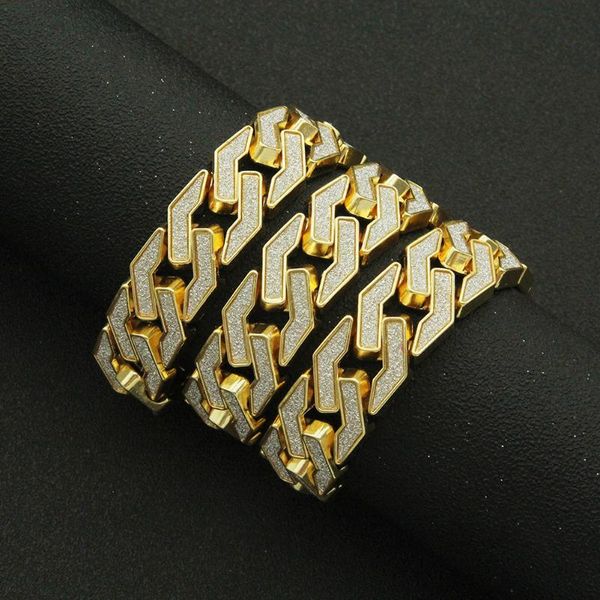 chains rhinestone cuban golden necklace out link chain for men hip hop paved cz rapper bling luxury choker jewelry 18inch, Silver
chains rhinestone cuban golden necklace out link chain for men hip hop paved cz rapper bling luxury choker jewelry 18inch, Silver