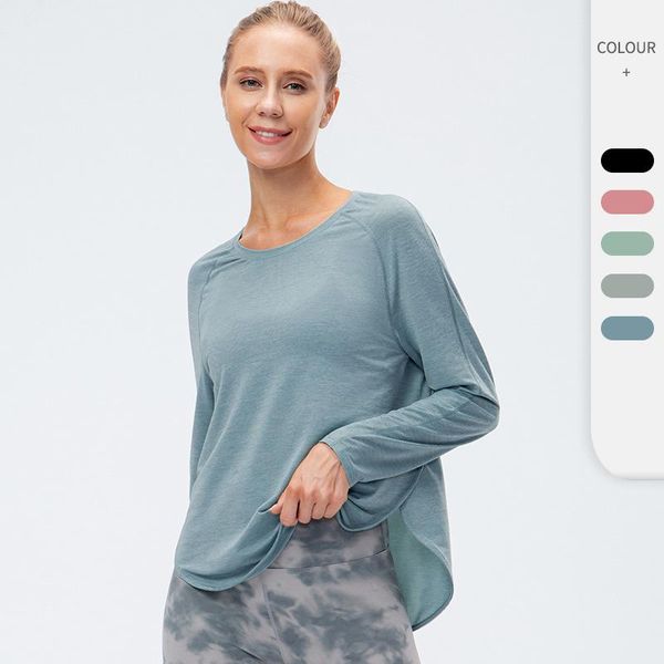 yoga outfit women's autumn and winter clothes are loose slim. running long sleeve t-shirts breathable training fitness 12529.
yoga outfit women's autumn and winter clothes are loose slim. running long sleeve t-shirts breathable training fitness 12529.