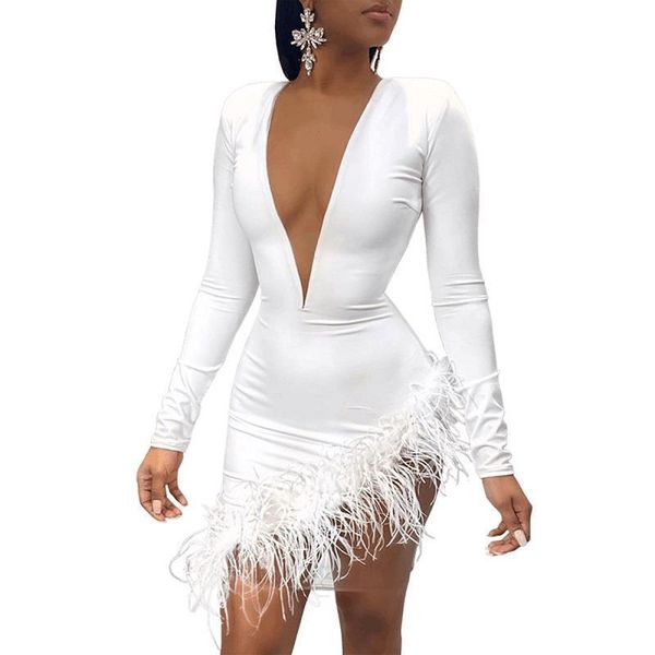 european fashion feathers womens dresses spliced lady short dress full sleeve black white sheath club party tight mini, Black;gray
european fashion feathers womens dresses spliced lady short dress full sleeve black white sheath club party tight mini, Black;gray