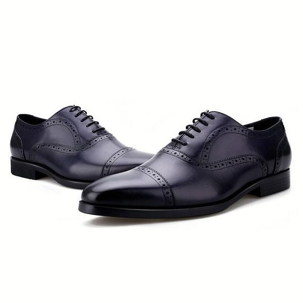 dress shoes fashion black / red brown blue social oxfords mens genuine leather wedding groom male business
dress shoes fashion black / red brown blue social oxfords mens genuine leather wedding groom male business