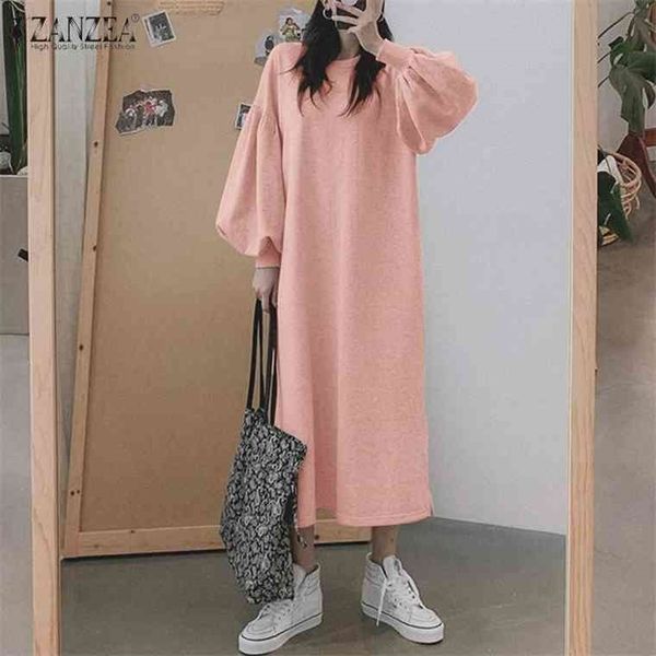 zanzea vintage puff sleeve sweatshirt dress womens autumn sweatshirts solid split maxi vestidos female o neck robe plus size 7, Black;gray
zanzea vintage puff sleeve sweatshirt dress womens autumn sweatshirts solid split maxi vestidos female o neck robe plus size 7, Black;gray