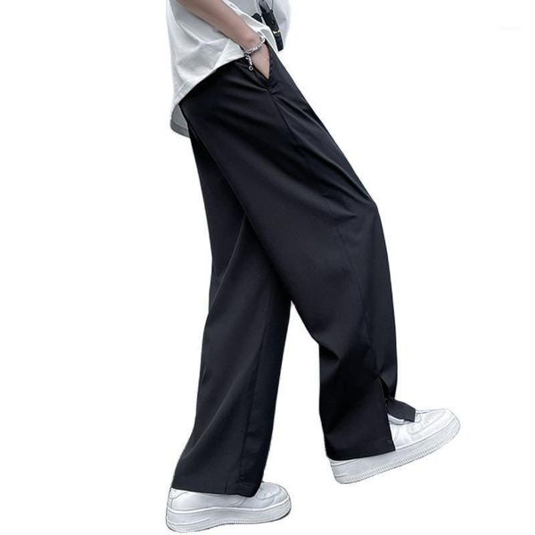 men's pants 2021 stretch waist loose pocket solid color casual jogging street straight, Black
men's pants 2021 stretch waist loose pocket solid color casual jogging street straight, Black