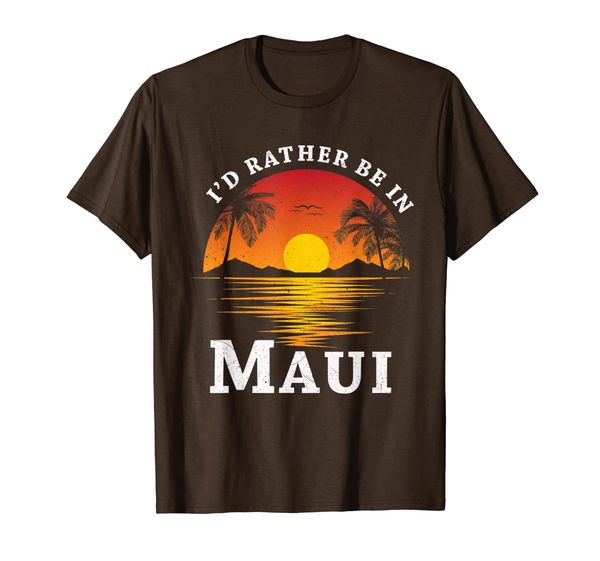 i'd rather be in maui t-shirt sunset maui shirt, White;black
i'd rather be in maui t-shirt sunset maui shirt, White;black