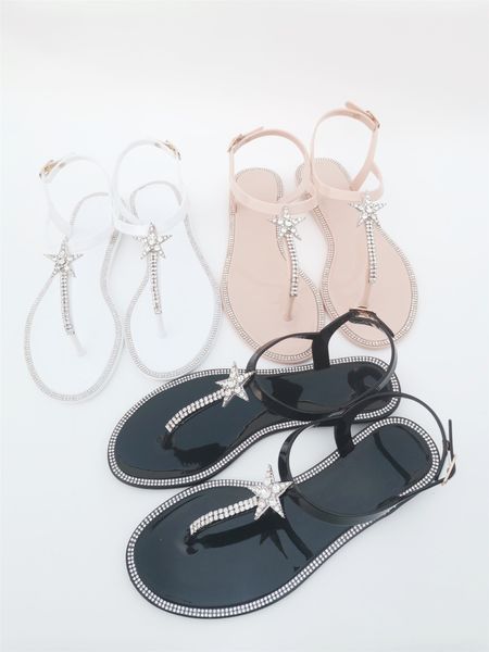 2021 fashion rhinestone sandals female square toe pvc herringbone five-pointed star flat casual shoes summer, Black
2021 fashion rhinestone sandals female square toe pvc herringbone five-pointed star flat casual shoes summer, Black