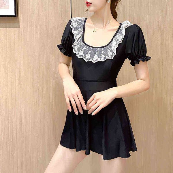 luxury designer women's swimwear bikini women's 2022 belly covering and thin conservative students gather skirt spring swimsuit ba, White;black
luxury designer women's swimwear bikini women's 2022 belly covering and thin conservative students gather skirt spring swimsuit ba, White;black