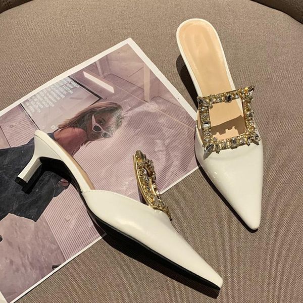 slippers women luxury rhinestone slip on mules woman thin heel slides shoes fashion ladies female flip flops dpap, Black
slippers women luxury rhinestone slip on mules woman thin heel slides shoes fashion ladies female flip flops dpap, Black