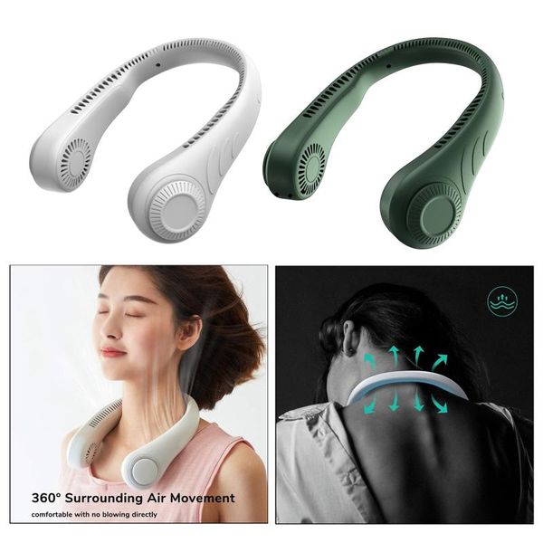 electric fans portable neck fan hands-usb bladeless 3 speed 360°cooling hanging necklace mini sport for outdoor camping
electric fans portable neck fan hands-usb bladeless 3 speed 360°cooling hanging necklace mini sport for outdoor camping