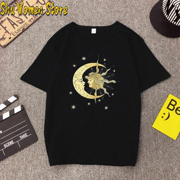 women's t-shirt harajuku t-shirts for women graphic tees printed shirt short sleeve summer casual clothes moon phase earth sun space t, White
women's t-shirt harajuku t-shirts for women graphic tees printed shirt short sleeve summer casual clothes moon phase earth sun space t, White