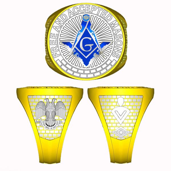 pre-sale steel 18k gold scottish 32 masonic men rings asonary champions ring jewelry drop shipping, Silver
pre-sale steel 18k gold scottish 32 masonic men rings asonary champions ring jewelry drop shipping, Silver