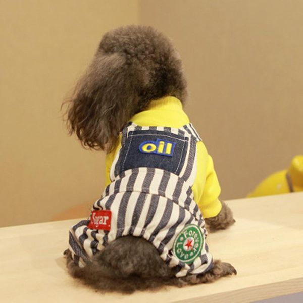 dog apparel senyepets cute clothes spring autumn handsome striped bib pants small pet four-legged dc710
dog apparel senyepets cute clothes spring autumn handsome striped bib pants small pet four-legged dc710