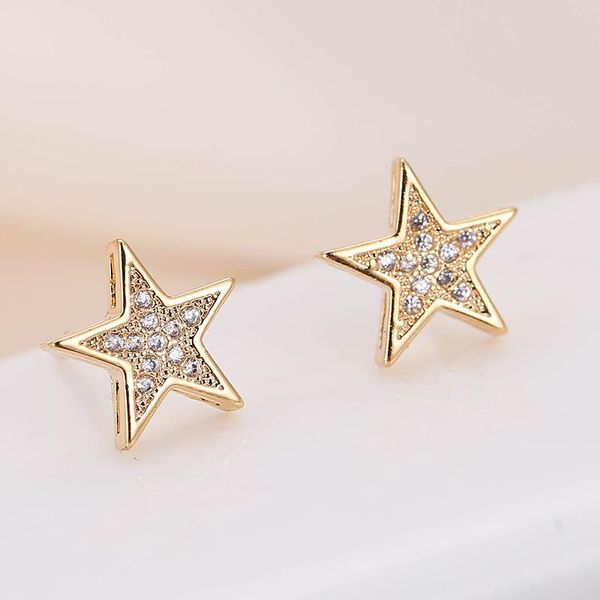 stud de155 fashion delicacy elegant 4a zircon five-star ear girl's gift party banquet women's jewelry earrings 2021, Golden;silver
stud de155 fashion delicacy elegant 4a zircon five-star ear girl's gift party banquet women's jewelry earrings 2021, Golden;silver