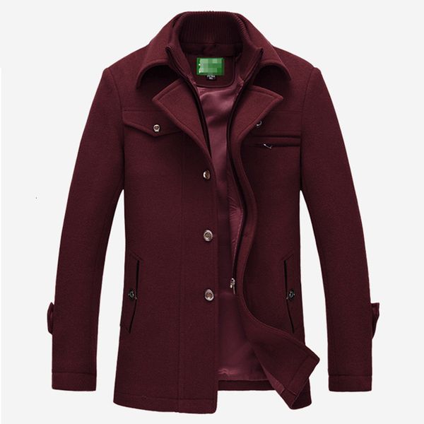 men's wool & blends male trench coat casual overcoat winter solid color simple woolen pea1 1swh, Black
men's wool & blends male trench coat casual overcoat winter solid color simple woolen pea1 1swh, Black