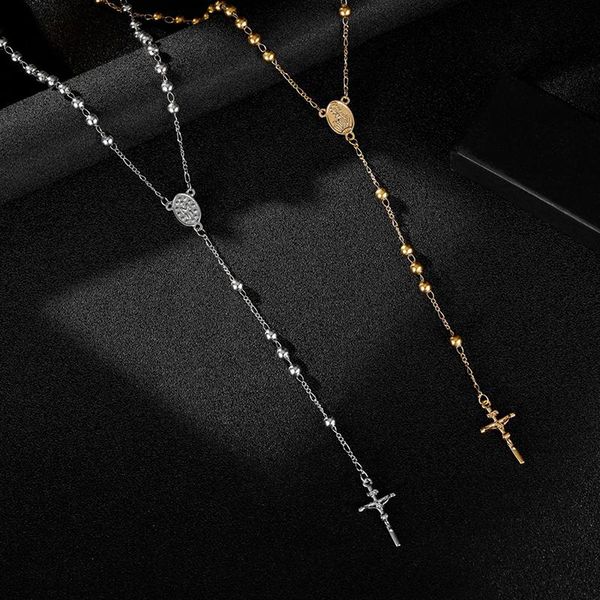 pendant necklaces fashion personality trend cross rosary necklace jesus hip hop, Silver
pendant necklaces fashion personality trend cross rosary necklace jesus hip hop, Silver