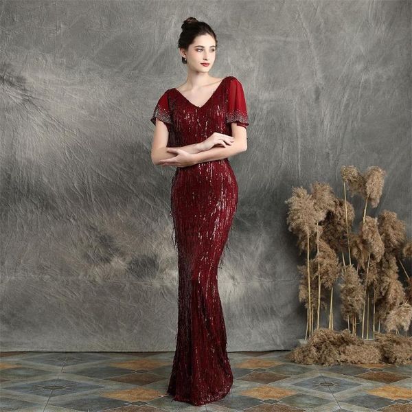 party dresses v-neck mermaid sequins evening dress women elegant long prom formal robe de soriee, White;black
party dresses v-neck mermaid sequins evening dress women elegant long prom formal robe de soriee, White;black